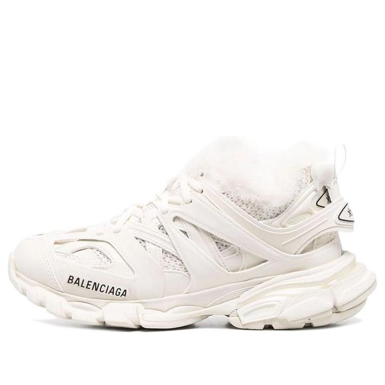(WMNS) Balenciaga Track Trainer 'Fake Fur Egg Shell' 668555W3CQ19700