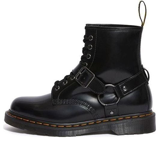 Dr. Martens Bradfield Triangle 8 Martin Boots Black Unisex 25163001