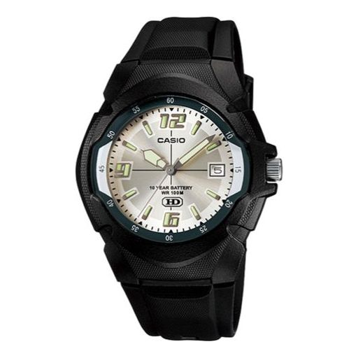 CASIO Quartz Waterproof Sports Mens White Analog MW-600F-7A