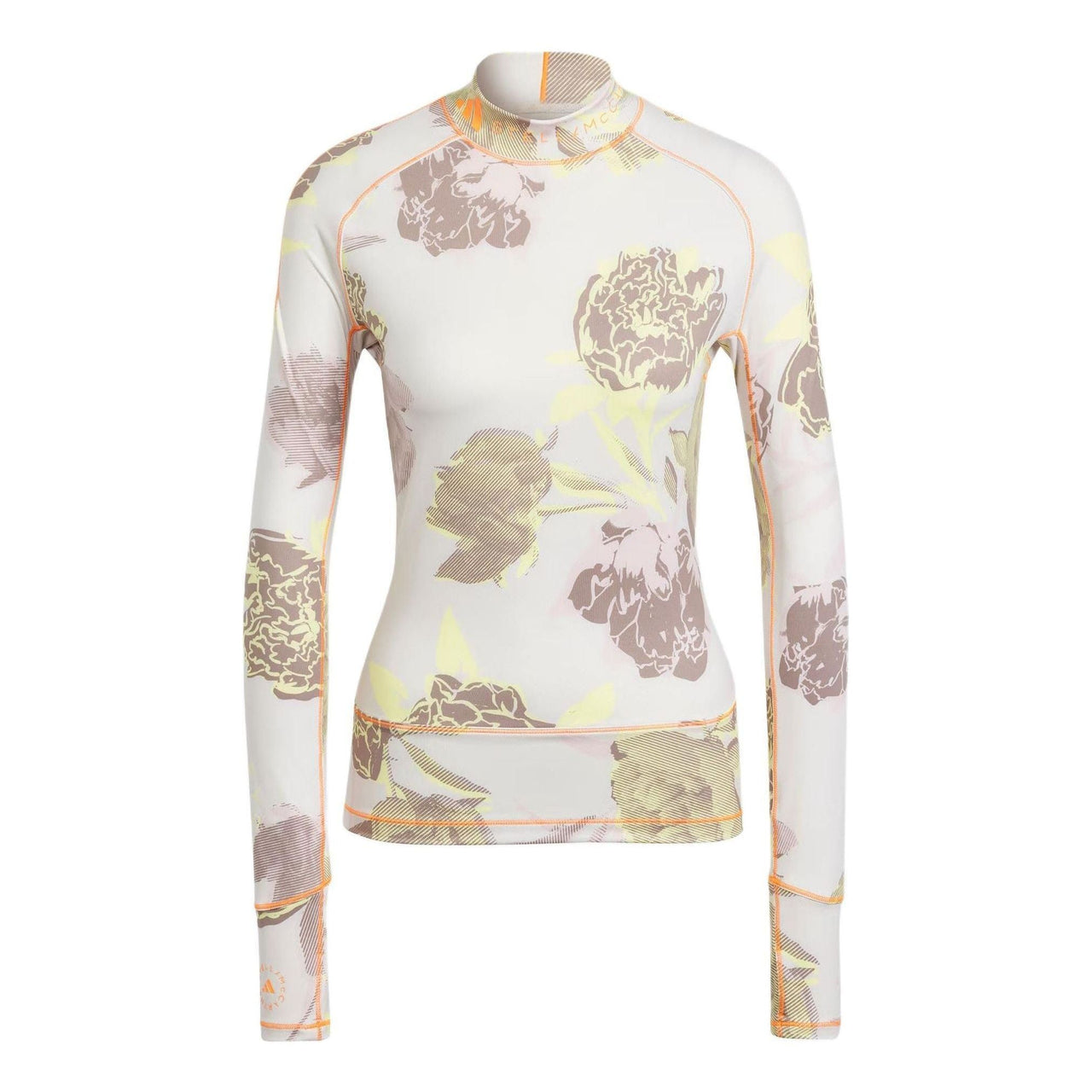 (WMNS) adidas By Stella Mccartney Cropped Long-Sleeve Top (Asia Szing) Asia Sizing 'White' IN3634
