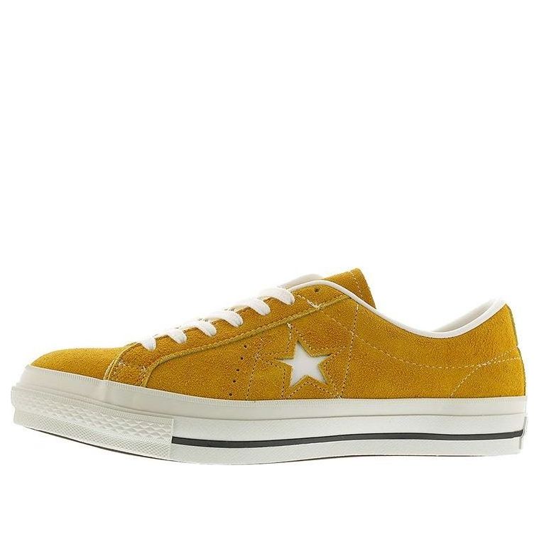 (WMNS) Converse One Star J Suede Low Running Shoes Yellow/White 35200190