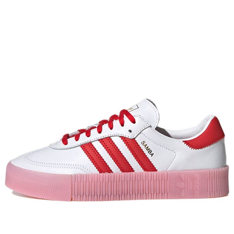 (WMNS) adidas Sambarose 'White Red' FX6269