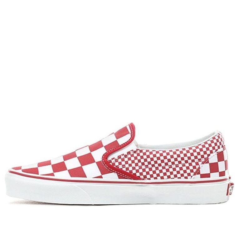Vans Classic Slip-On 'Red Mix Checker' VN0A38F7VK5