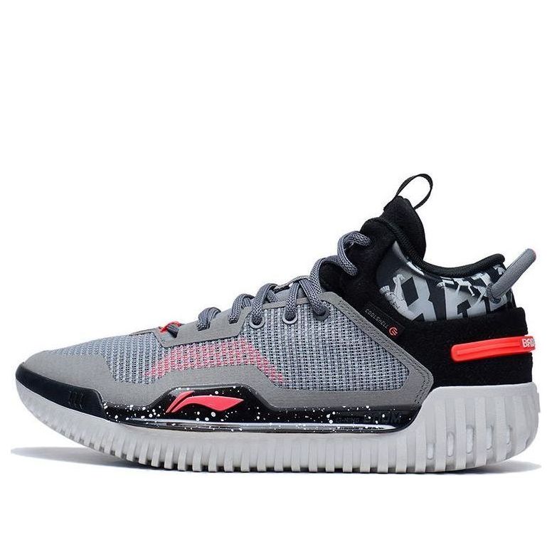 Li-Ning Badfive 3 Low 'Grey Black' ABFT005-7