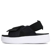(WMNS) PUMA Platform Slide K 'Black' 367746-02