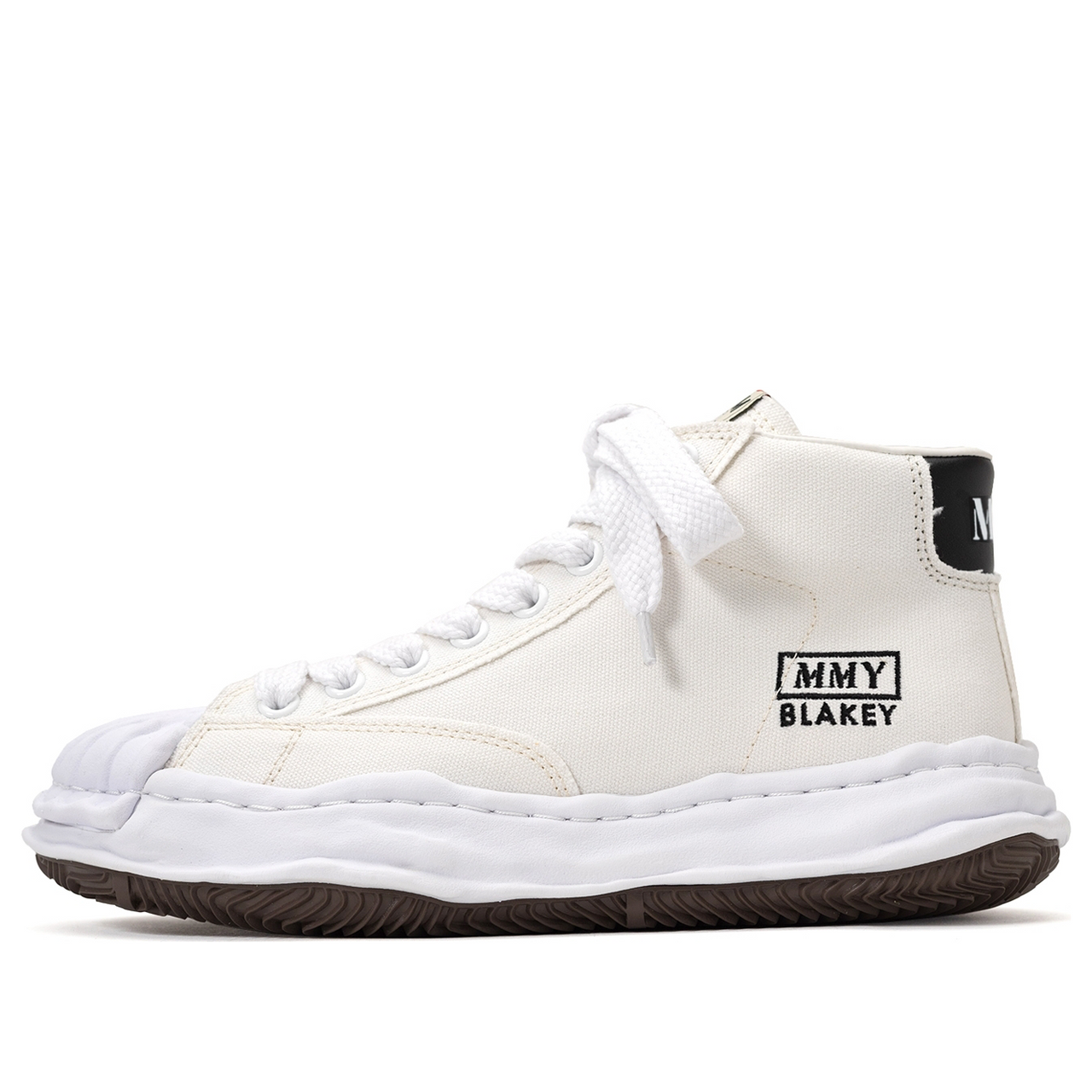 Maison MIHARA YASUHIRO BLAKEY OG Sole Canvas High-top Sneaker 'White' A08FW736-WHT