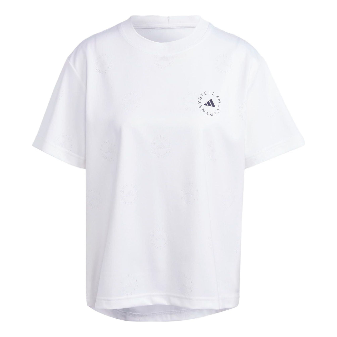 (WMNS) adidas by Stella McCartney TrueCasuals Regular Sportswear T-Shirts 'White' HS4244