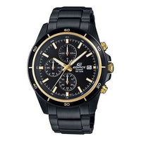 Men's CASIO EDIFICE IP Watch Business Mens Black Analog EFR-526BK-1A9