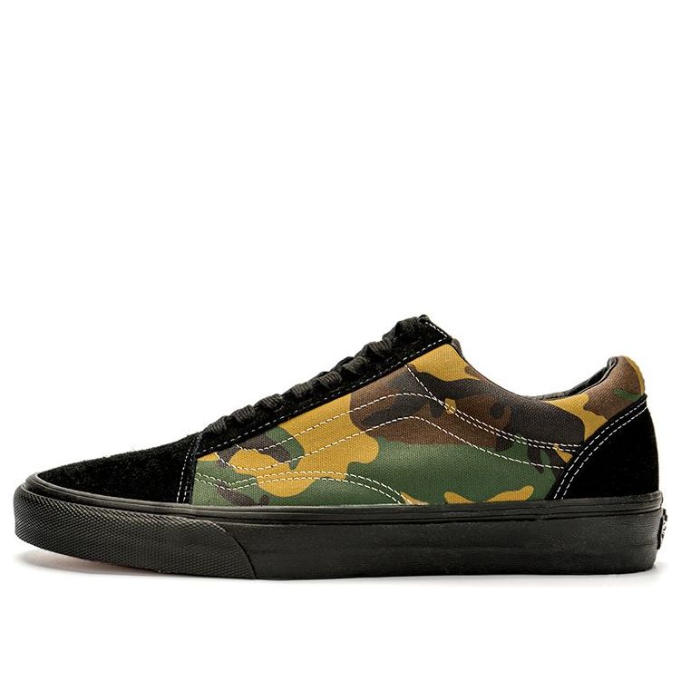 Supreme x Vans Unisex Old Skool Sneakers Black/Green VN0001R1G8D