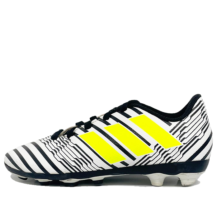 (GS) adidas Nemeziz 17.4 FXG 'Black White Yellow' S82459
