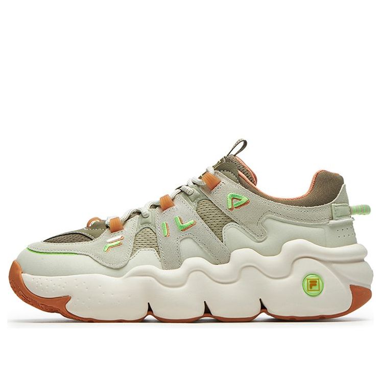 FILA Barricade Low Sneakers 'Green White Orange' F12M211121FCS