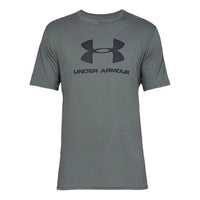 Men's Under Armour UA Sportstyle Sports Training Short Sleeve Gray 1329590-012