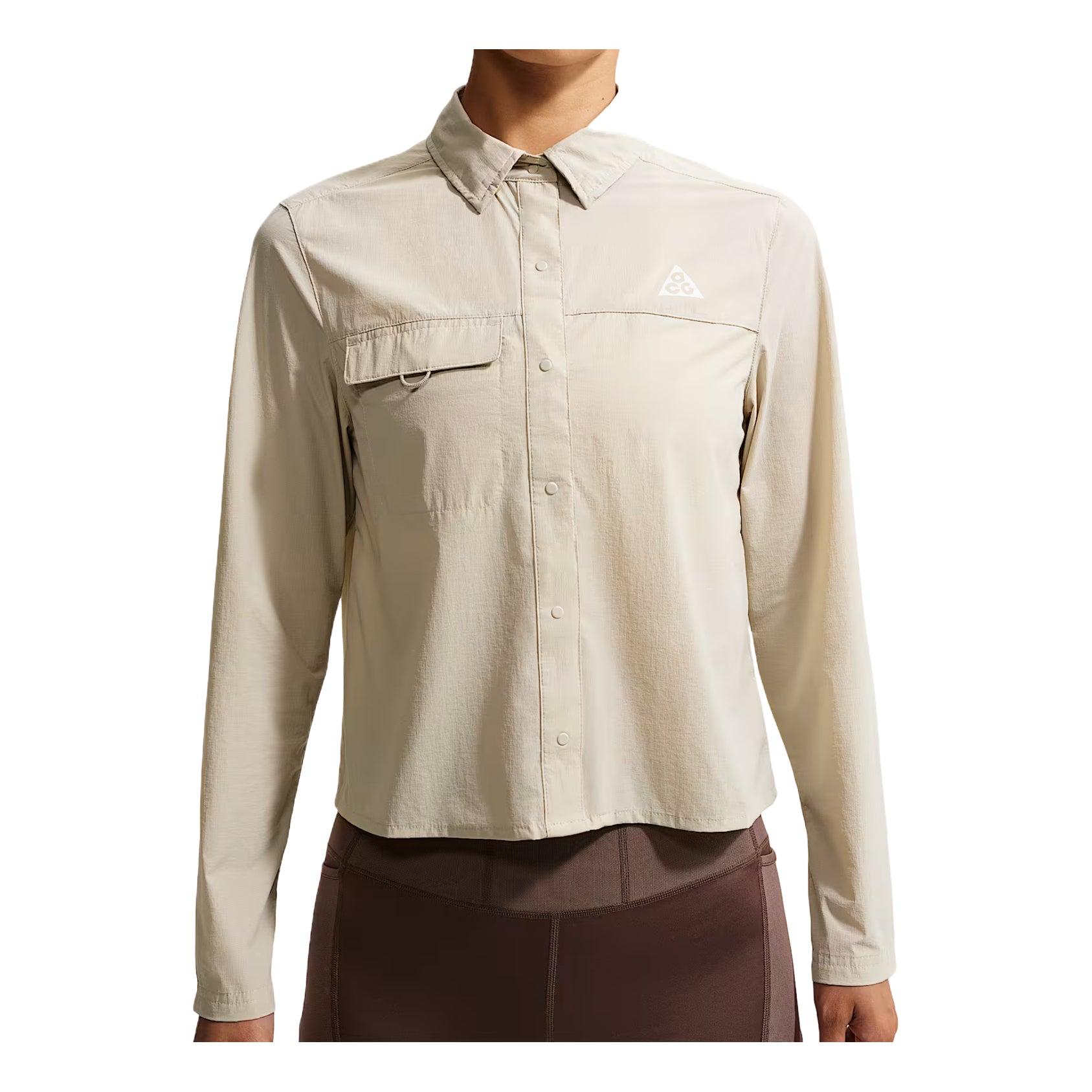 (WMNS) Nike ACG Button-Up Trial Jacket 'Cream' IR7297-236