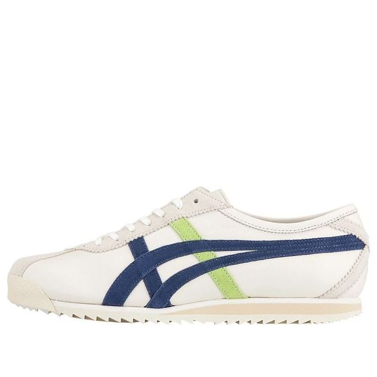 (WMNS) Onitsuka Tiger Limber 66 Prestige 'White Navy Green' 1182A096-200
