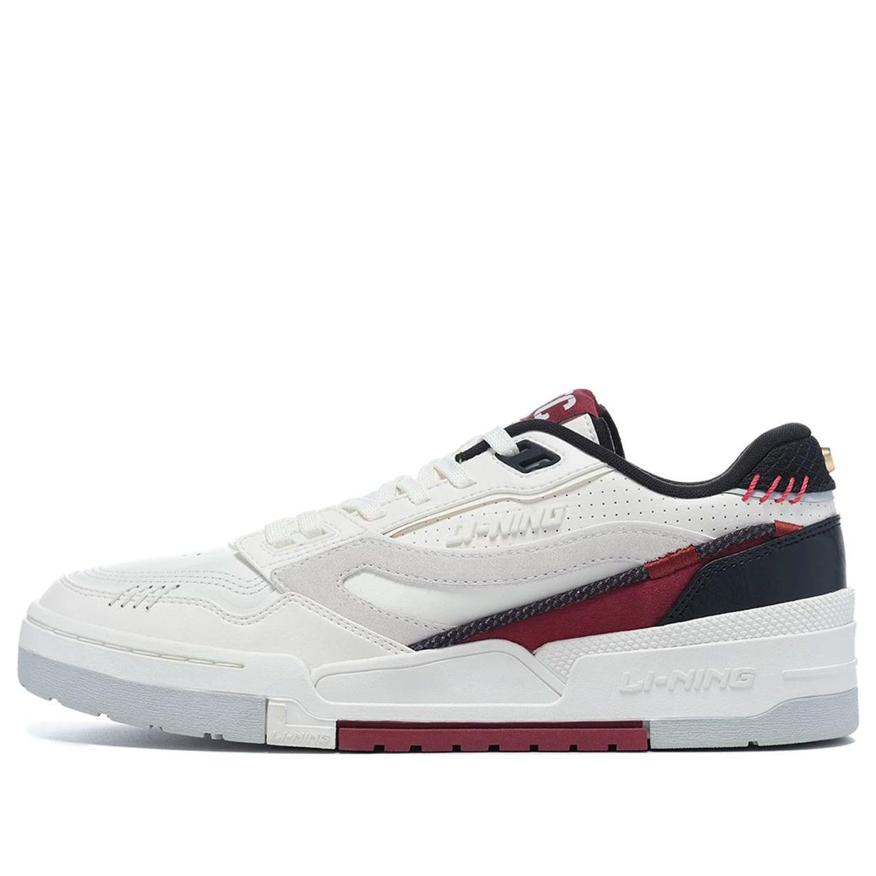 Li-Ning 001 BTC Prm 'White Burgundy' AGCT003-3