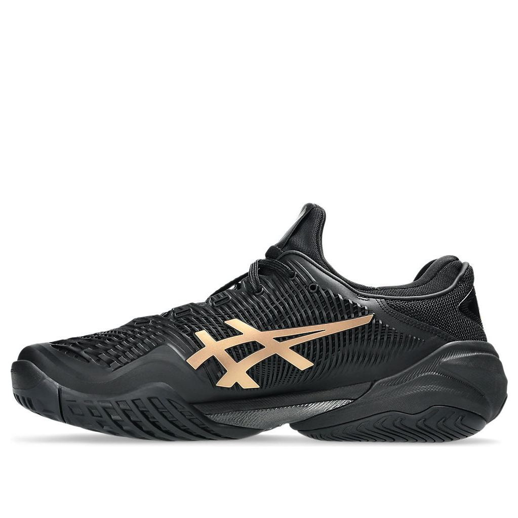 ASICS Court FF 3 Novak Night Energy 'Black Prism Gold' 1041A527-960