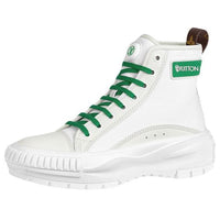 (WMNS) LOUIS VUITTON Square Suede Ankle Boots 'White Green' 1A940T