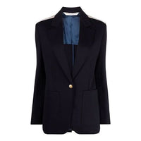 (WMNS) Palm Angels Milano Track Blazer 'Navy Blue' PWEN013F21FAB0024601