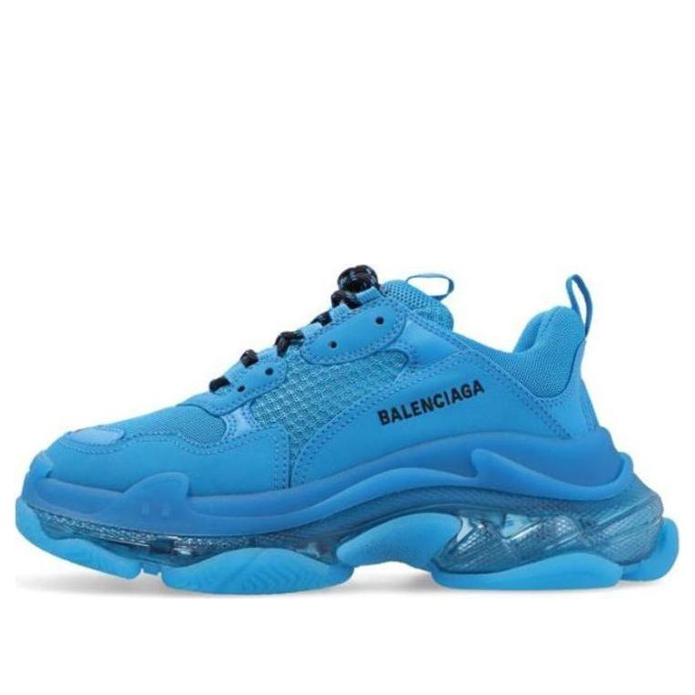 (WMNS) Balenciaga Triple S Sneakers 'Clear Sole Blue' 544351W2GA14810