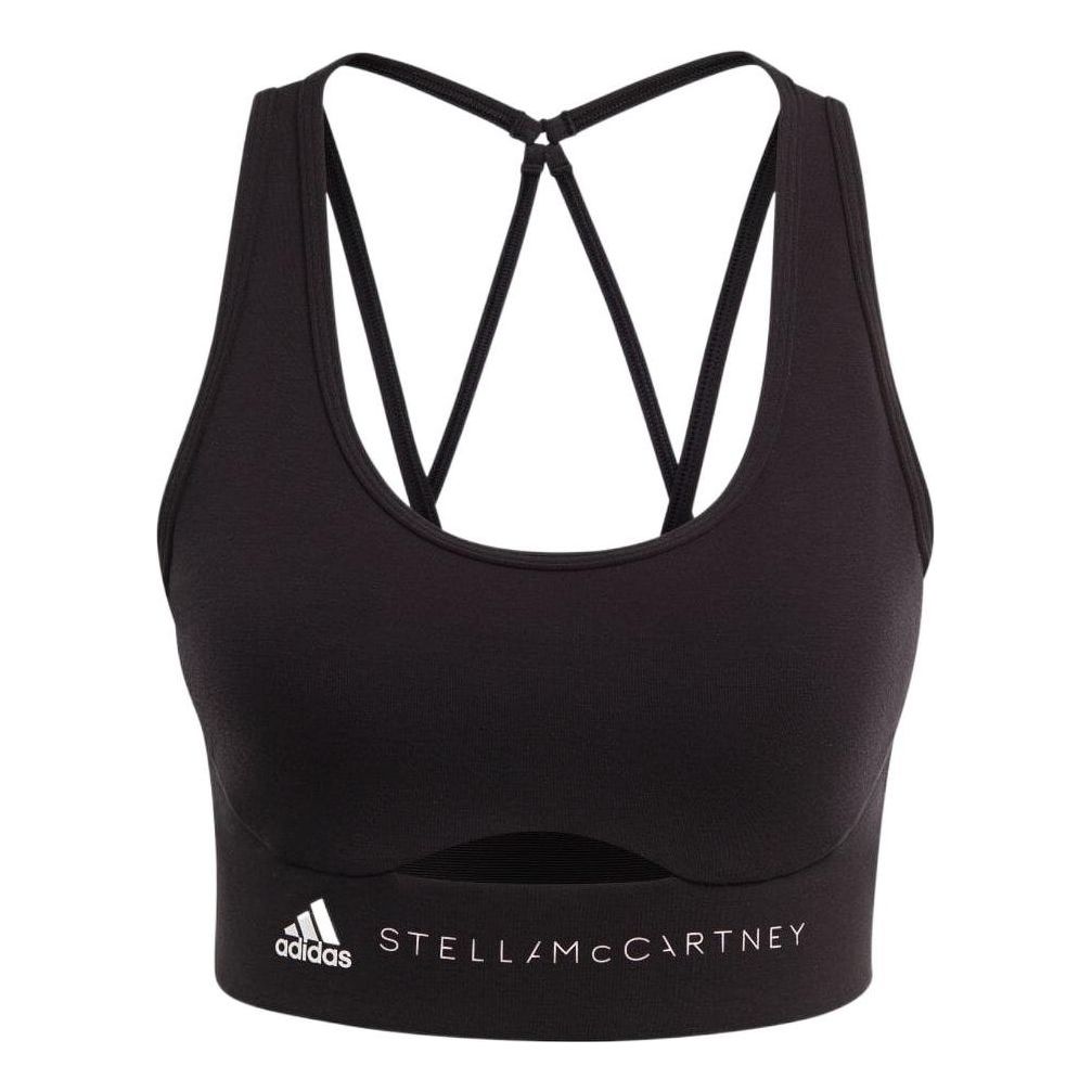 (WMNS) adidas Truestrength Medium Support Bra 'Black' HR2192
