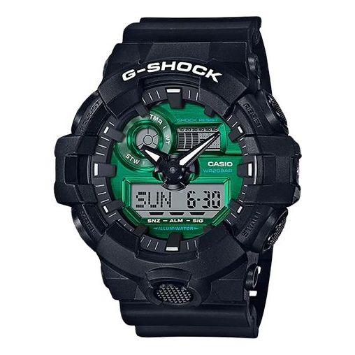 CASIO G-Shock Analog-Digital 'Black Green' GA-700MG-1APR-PERSON