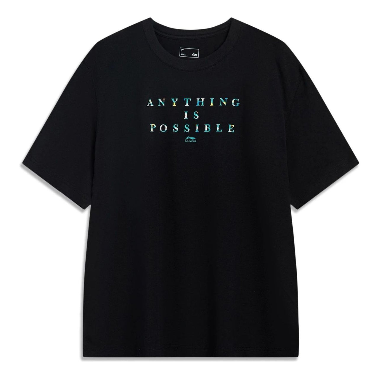 Li-Ning Lifestyle Training Summer Tee 'Black' AHST451-3