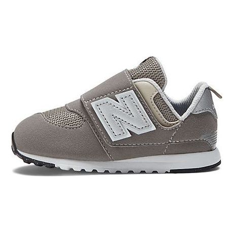 (TD) New Balance 574 New-B Hook & Loop 'Rain Cloud Silver Metallic' NW574GR