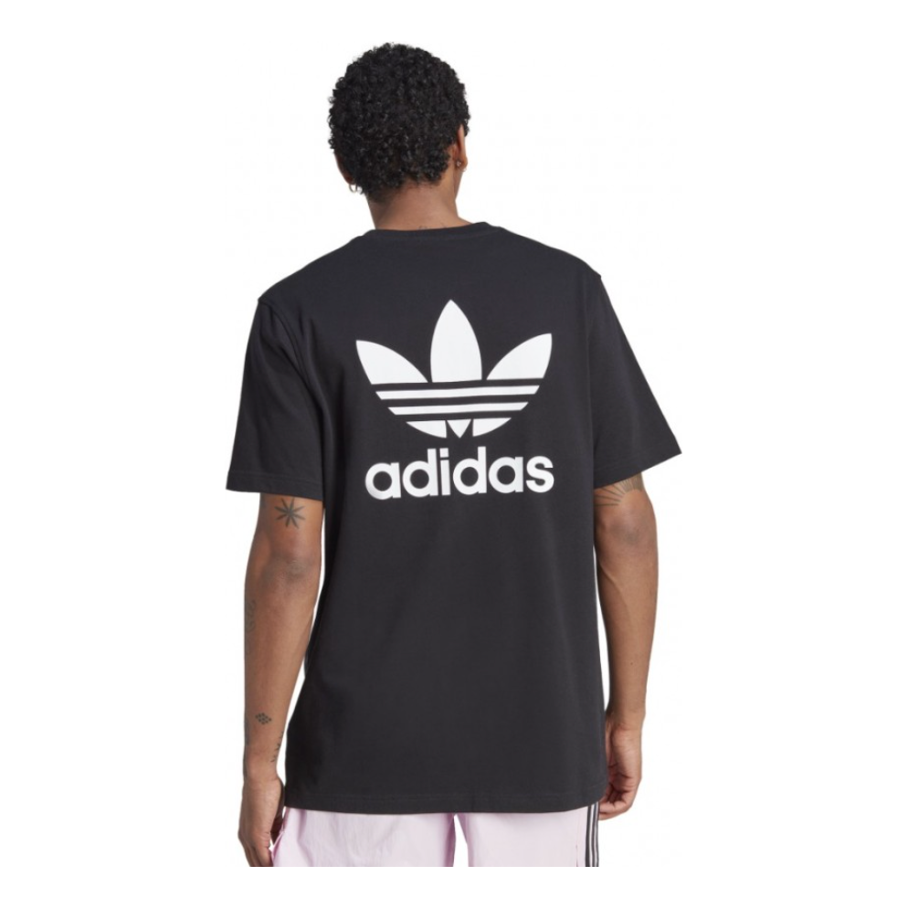 adidas originals Adicolor Classics Back+front Trefoil Boxy Tee 'Black' II5760