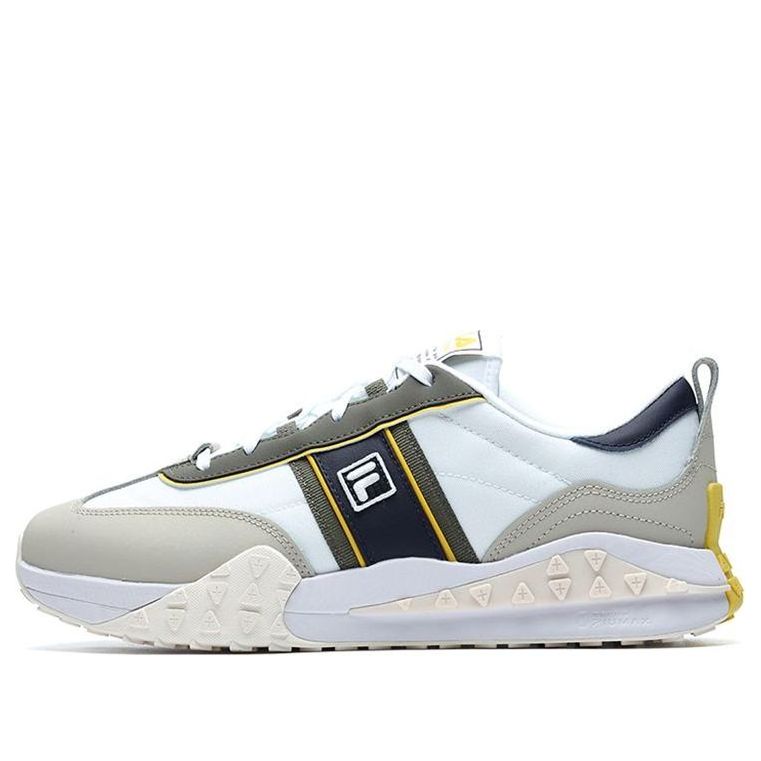 FILA Athletics Brick Shoes 'White Grey Yellow' F12M211119FWP