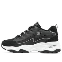 (WMNS) Skechers DLites 4.0 'Black' 896044-BLK