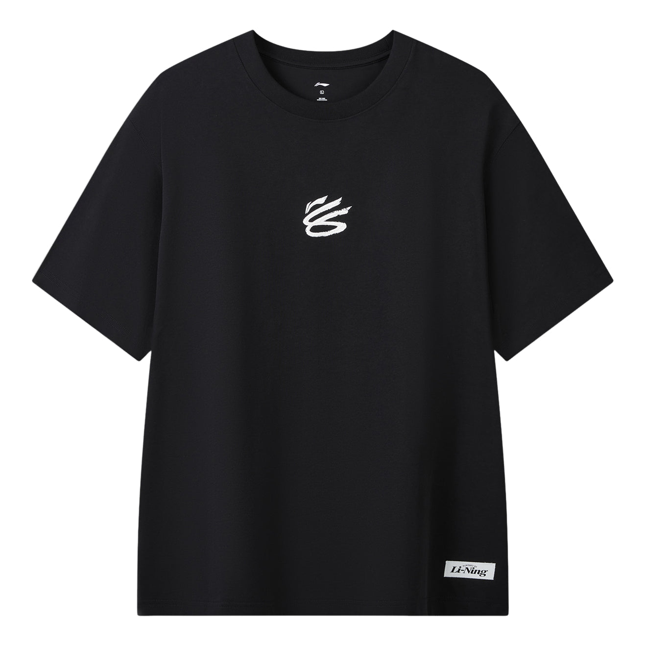 Li-Ning Curry T-Shirt 'Black' AHSWJ49-2