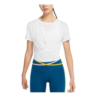 (WMNS) Nike One Luxe Dri-Fit T-Shirt 'White' DD4922-100