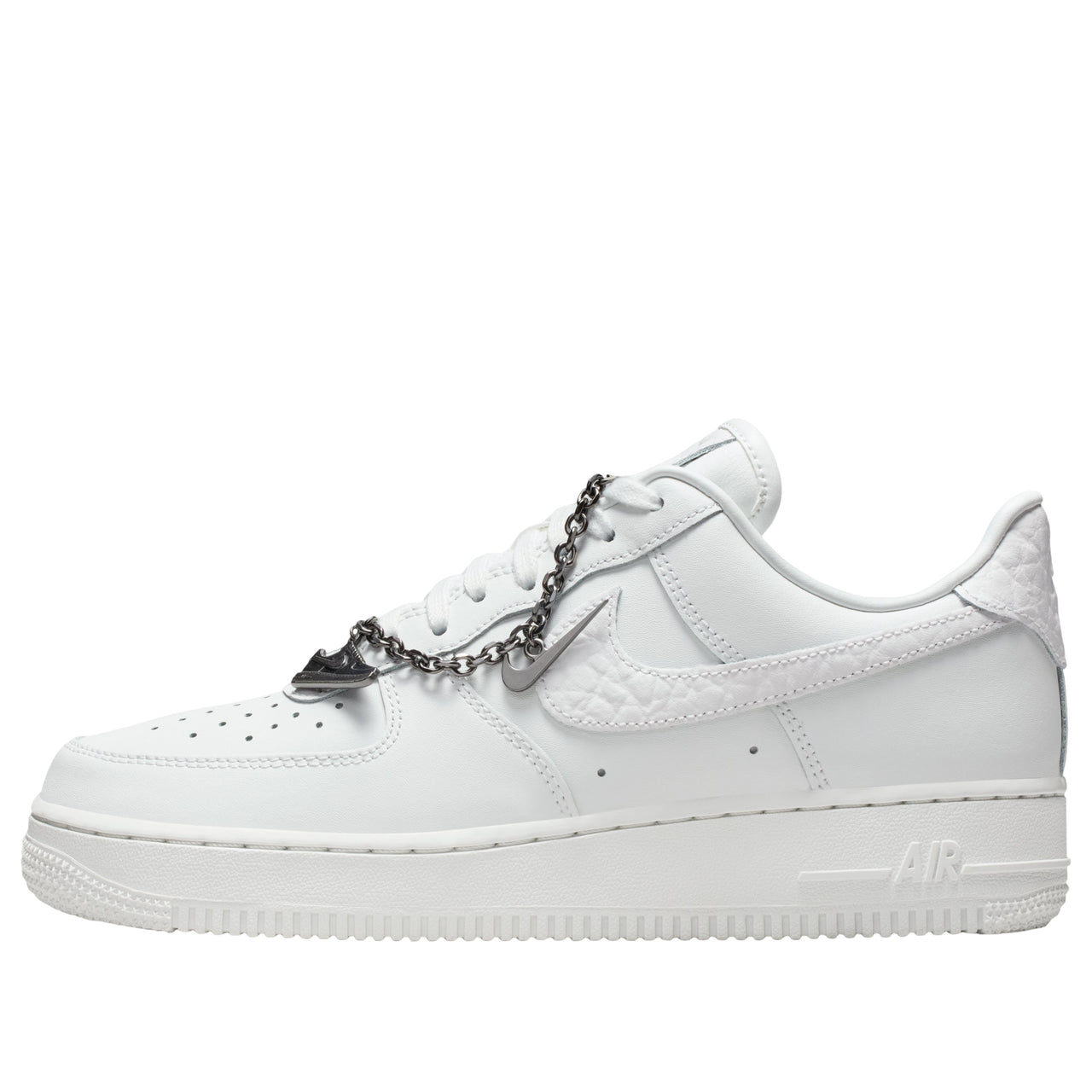 (WMNS) Nike Air Force 1 '07 Low 'Summit White White Metallic Silver' IM6485-121
