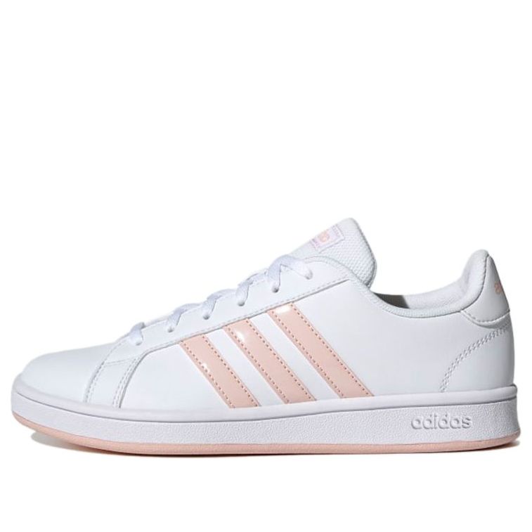 (WMNS) adidas Grand Court Base 'White Vapour Pink' GV7163