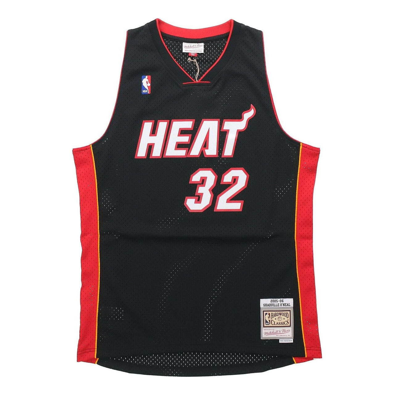 Mitchell & Ness x NBA Miami Heat Road 2005-06 Swingman Jersey 'Shaquille O'Neal 32' SMJYAC18017-MHEBLCK05SON