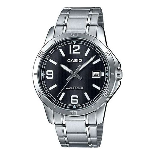 CASIO Analog 'Silver' MTP-V004D-1B2