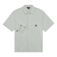 New Balance Classic Trend Short Sleeve Shirt 'Grey' AMJ22360