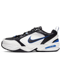 حذاء Nike Air Monarch IV 4E Wide باللونين الأبيض والأسود 416355-002