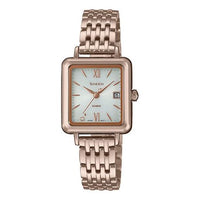 Casio Sheen Business Analog Watch 'Rose Gold White' SHS-D400CG-7APR-PERSON