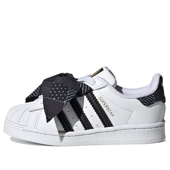 (TD) adidas originals Superstar 'White Gold Black' Q47380