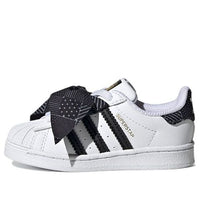 (TD) adidas originals Superstar 'White Gold Black' Q47380