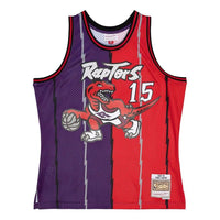 Mitchell & Ness x NBA Toronto Raptors 1998-99 Split Swingman Jersey 'Vince Carter 15' SMJY4845-TRA98VCAPRRD