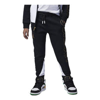 (GS) Air Jordan Holiday Shine Sweatpants 'Black' FB9458-010