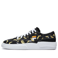 FILA FUSION Graphic Print Skate Shoes 'Black Yellow' T12M232316FBD