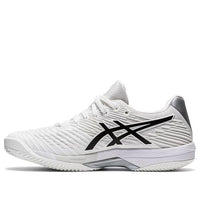 (WMNS) ASICS Solution Speed FF 2 Clay White/Black 1042A134-100