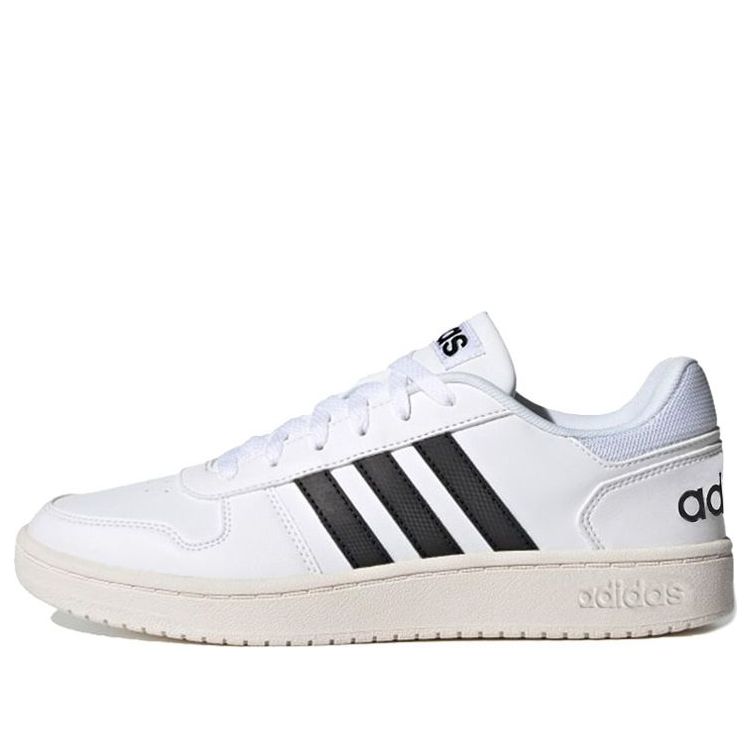 adidas Hoops 2.0 'White Black' FY8629