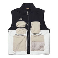 Men's Nike ACG Colorblock Functional vest Black White Gray 'Black Smtwht String' CK7237-010
