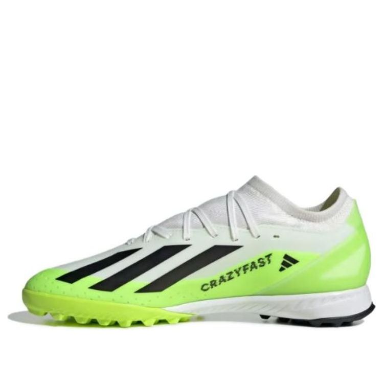 adidas X Crazyfast.3 TF 'White Core Black Lucid Lemon' ID9337