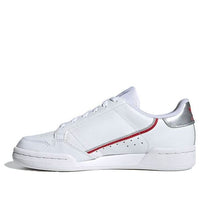 (GS) adidas Continental 80 J 'White Silver Red' FV8199