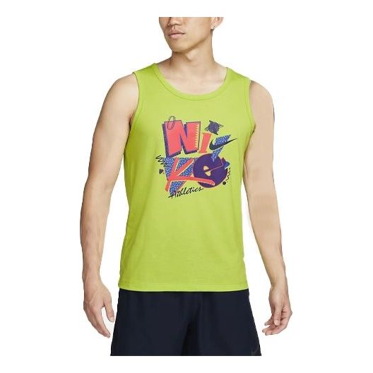 Nike graphic logo vest 'Green' DM6262-321